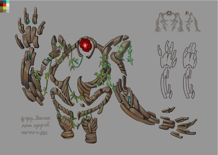 Forest Guardian Concept Art